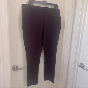 Xl cropped pant by DKNY in plum